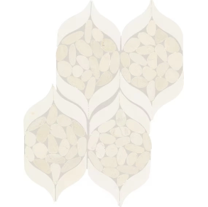 Icicle Petal Pebble - stone tile